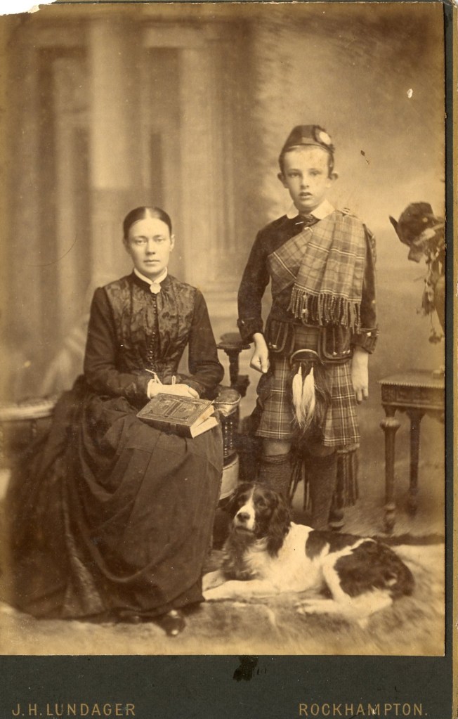 Unknown family by Lundager, Rockhampton, Queensland.