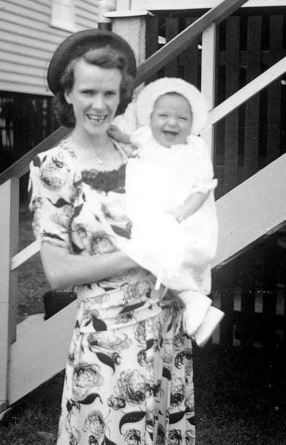 Both of us look pretty tickled with our new home.