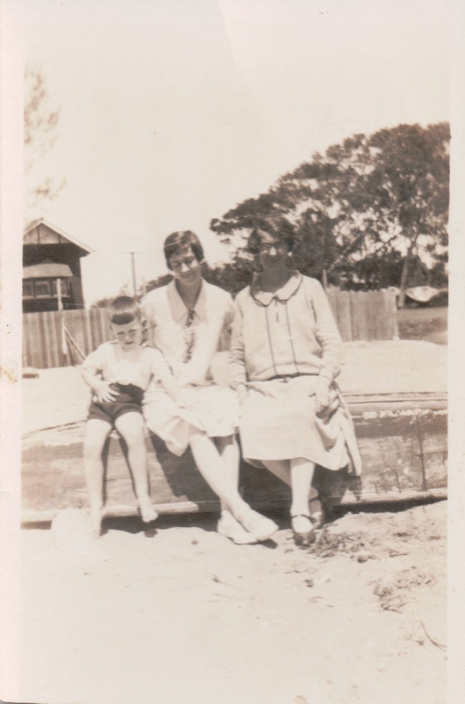 Norman and Kit Kunkel and Belle Bryson