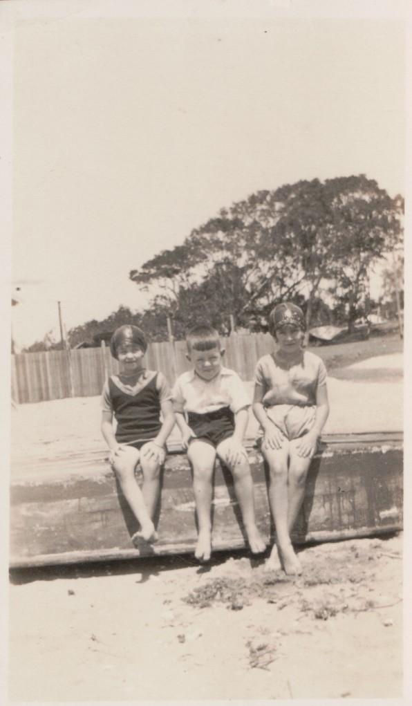 Norman Kunkel and cousins c1927