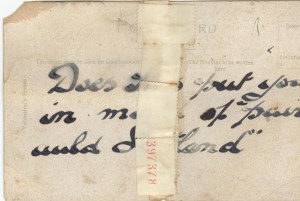 Cairndu postcard back