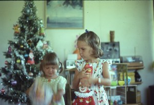 Our fake pine tree, DD1 and 2, Port Moresby 1977