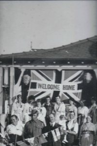 Fred Fisher and a joyous welcome home.