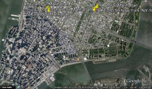 Oops forgot this before...the Manhattan residences of the Scheubners.