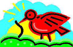 early bird and worm