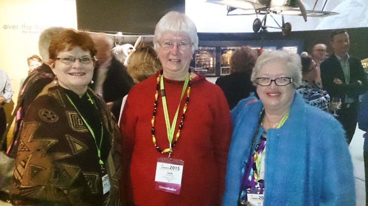Gail (NT), Judy (Qld) and Jill (NSW)