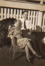 norman and kit in chair