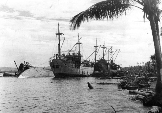 Milne Bay ships war