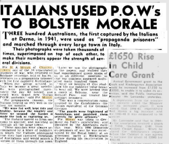 MORAN Hugh Courier Mail 26 July 1945