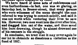 Qld Times 25 Jan 1887 p5 MELVIN