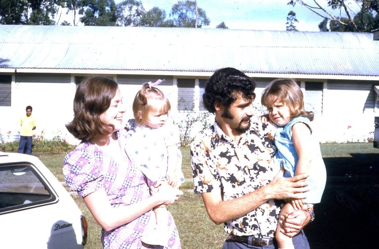 Pauleen Rach Peter and Louisa church Nth Goroka 1974