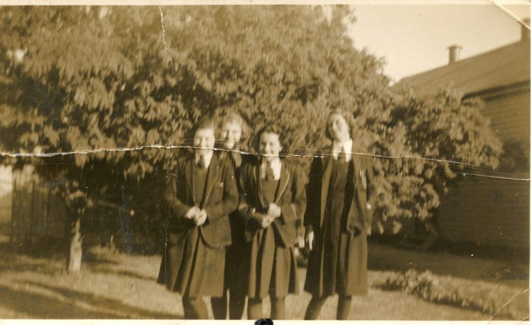 63 prob Kaye Edwards 3rd fm Left 1940s