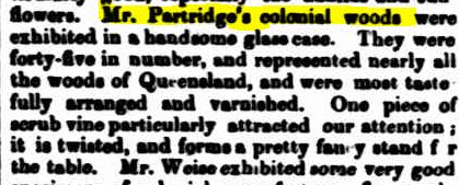 Partridge William colonial timbers Qlder 17 Dec 1870 p12