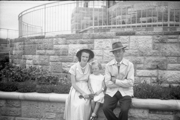 Joan Pauleen and Norman Kunkel query Anzac Sq