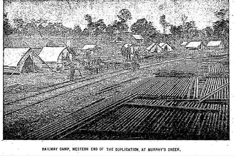 Murphys Creek railway camp The Week Qld