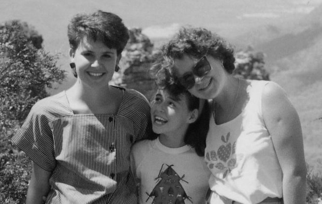 three sisters up close